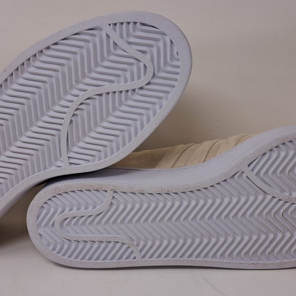 adidas Men's Campus Stitch and Turn Sneakers Shoes Chalk White Low Cut Suede 11 - Picture 9 of 9